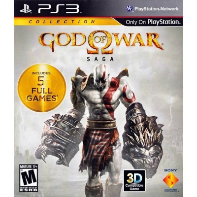 God of War Collection SAGA (5 в 1) [PS3, английская версия]